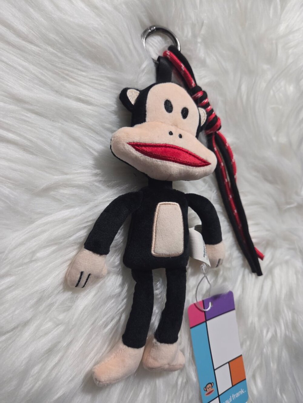 Paul Frank Julius Monkey Plush Keychain - Picture 4 of 7